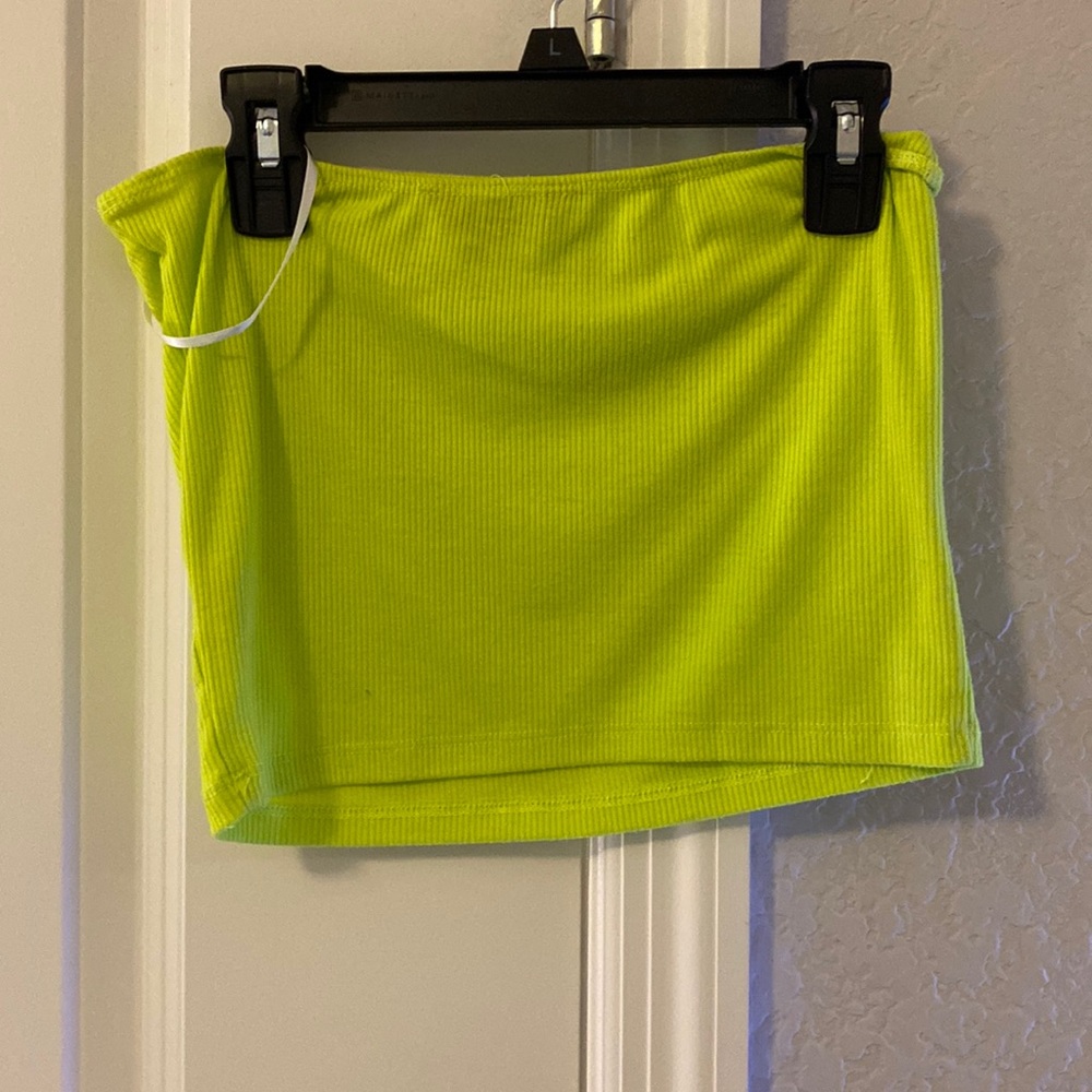 Green Boho Tube top